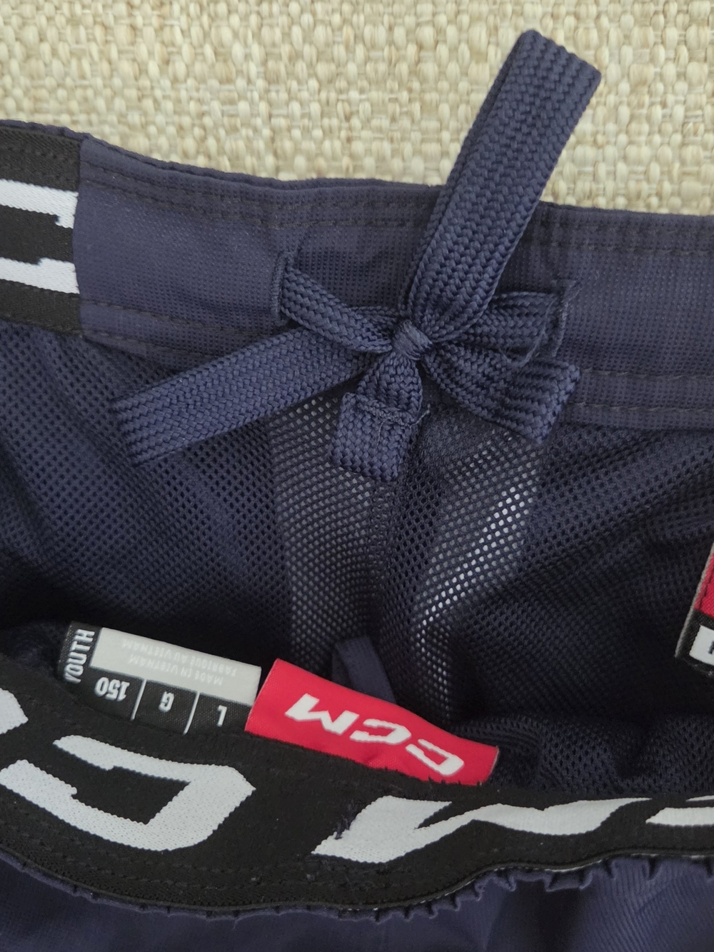 CCM Navy Blue Athletic Warm Up Pants - Picture 14 of 16